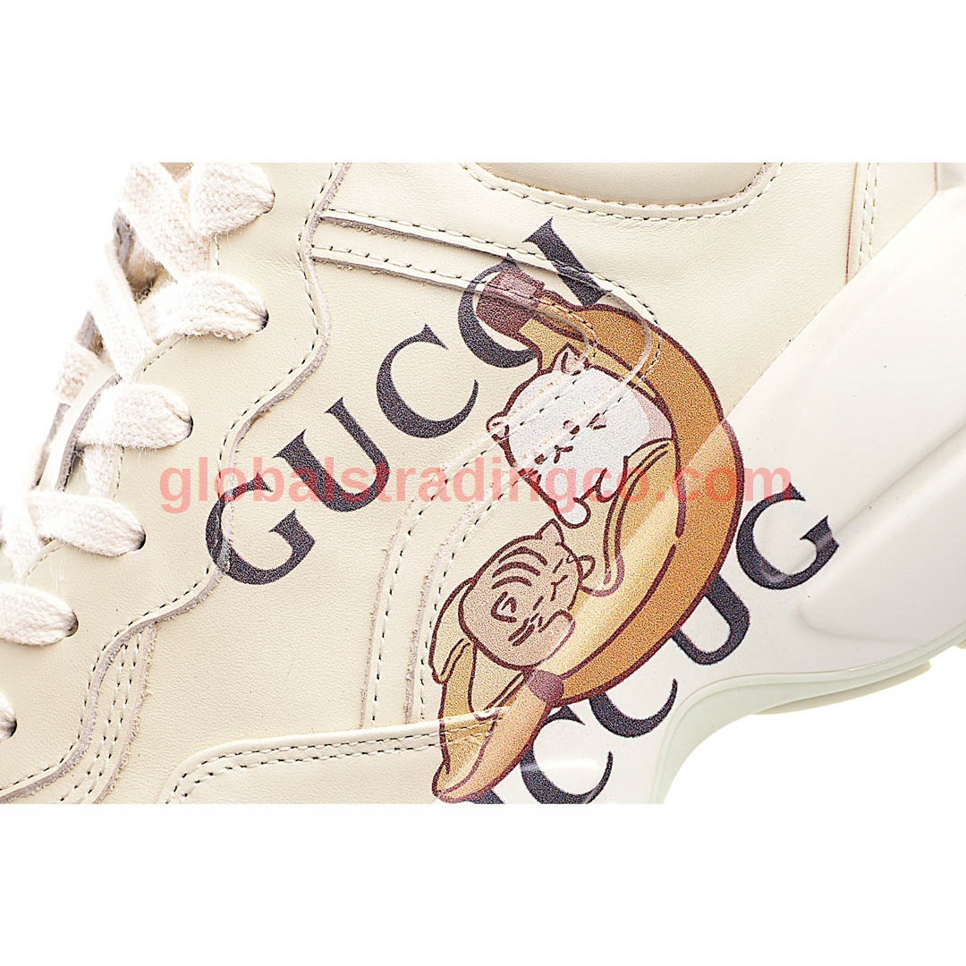 Gucci Rhyton Vintage Trainer Sneaker Dad Running Shoes